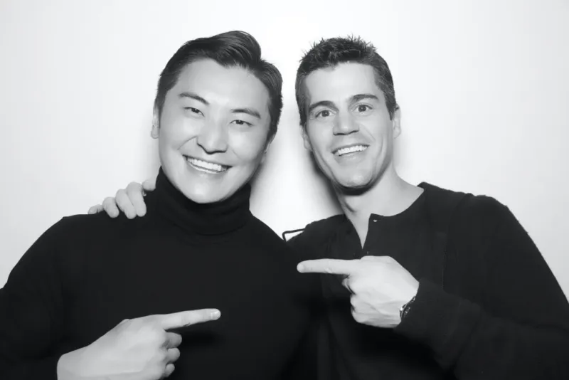 Dr. Eiki Takemura e Dr. Steven Levine em Nova York